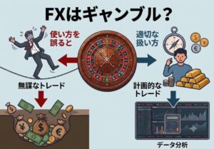 FXはギャンブルではない｜誤解の原因と“勝てる人の検証法”を解説