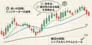 移動平均線（MA）の正しい使い方！設定値の迷いを消す思考法